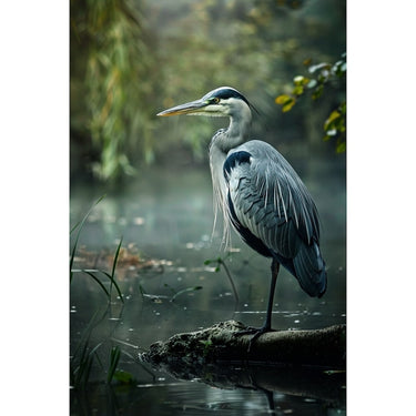 Heron Bird Canvas